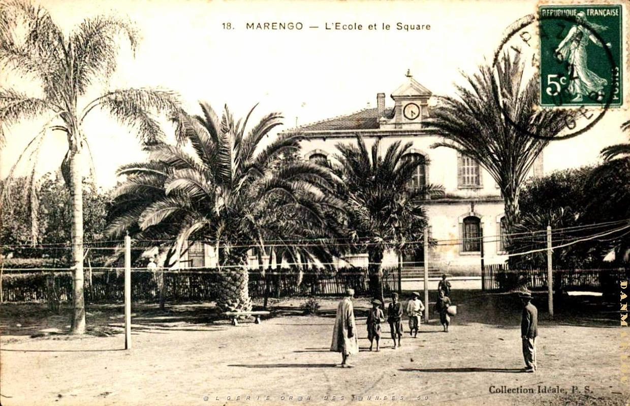 2260- Marengo - Ecole et Square - 1908.jpg